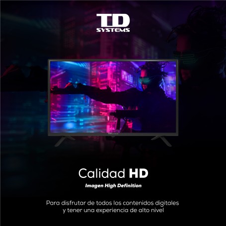 ▷ Chollo Flash: Televisor TD Systems de 32 LED HD por sólo 74,99